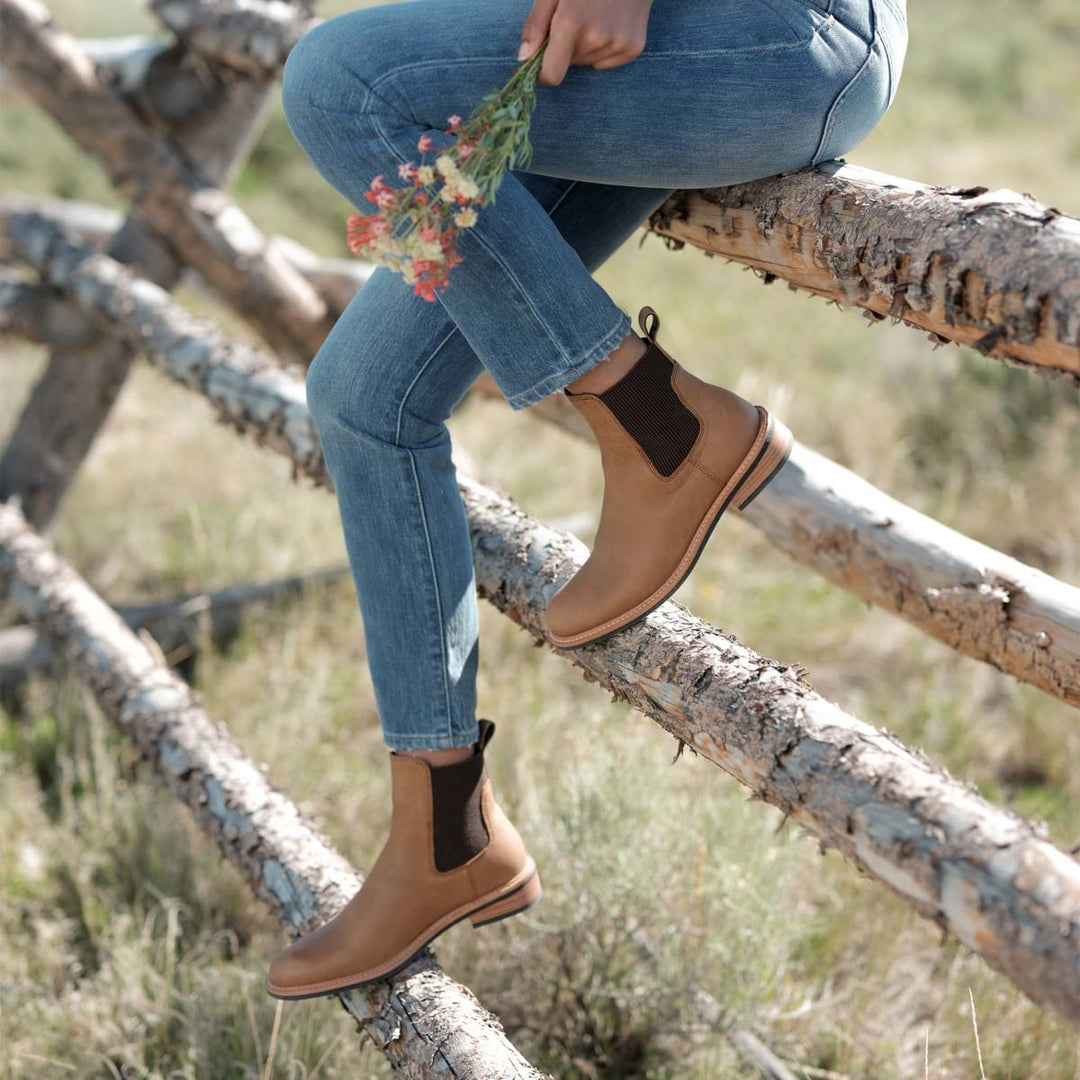 Carmen Chelsea Boot - Almond