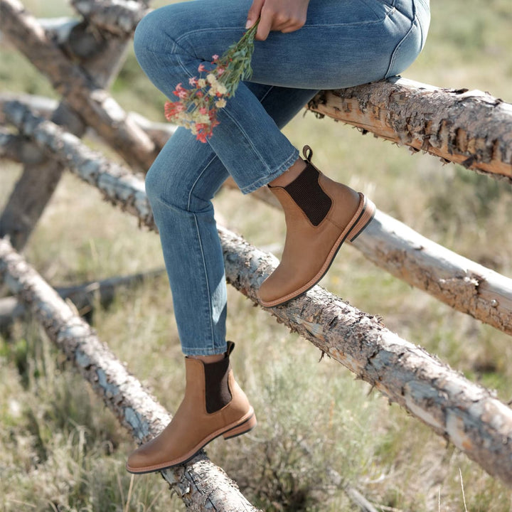 Carmen Chelsea Boot - Almond
