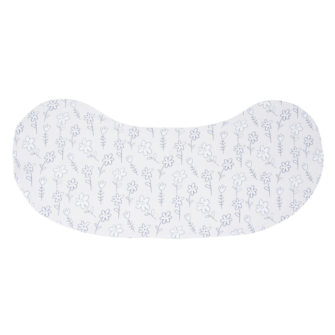 Burp Cloth - Grey Doodle