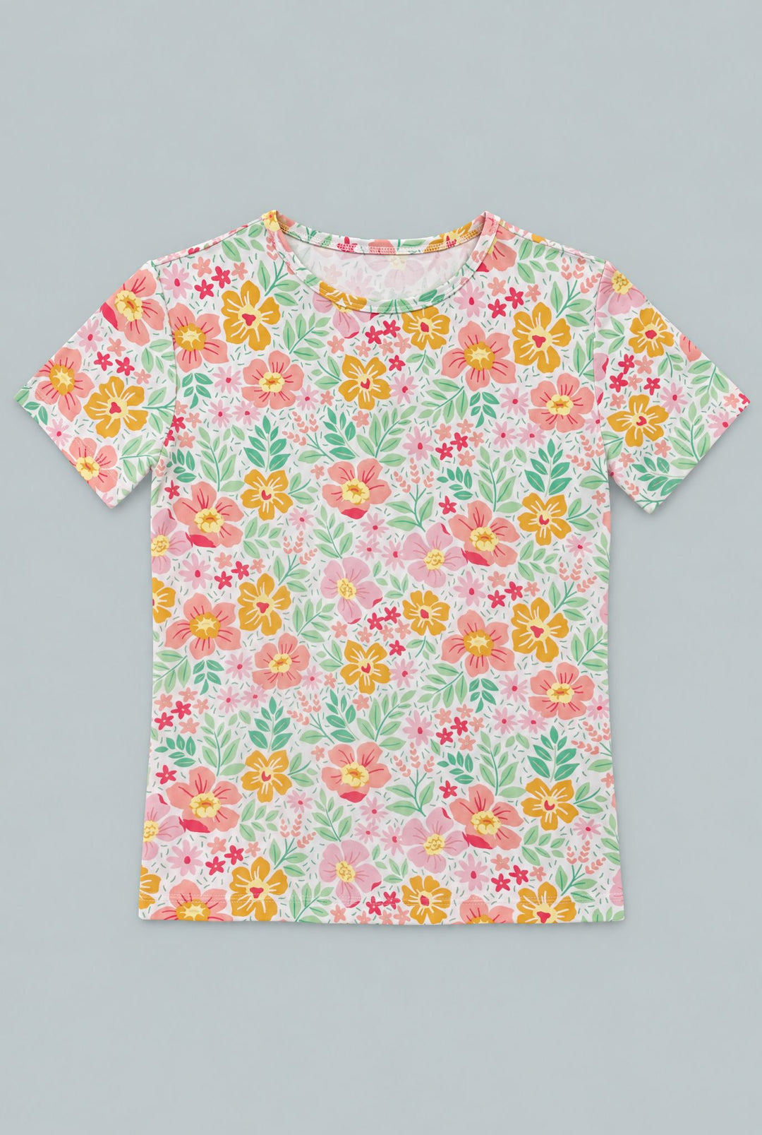 Big Kid Pajama S/S - Fantasy Flower