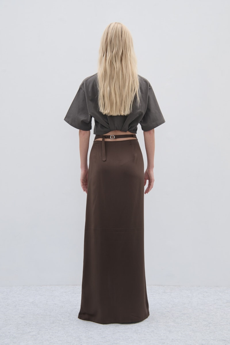 Veil Skirt - Chocolate