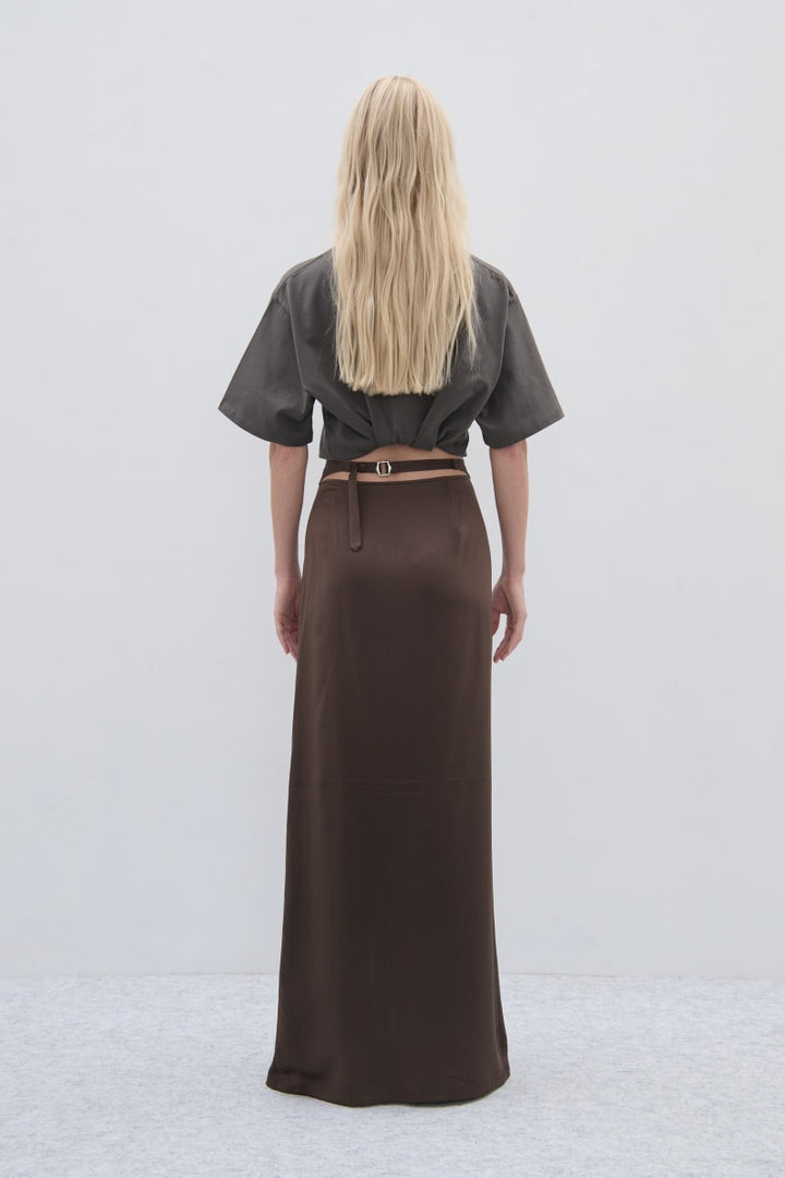 Veil Skirt - Chocolate