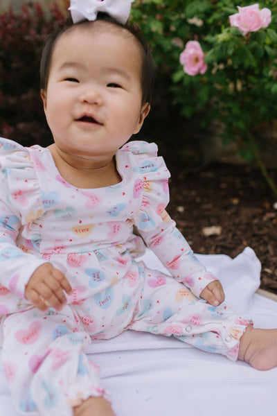 Mabel Romper - Candy Hearts