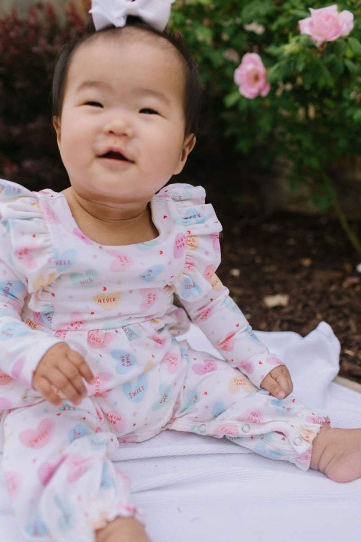 Mabel Romper - Candy Hearts
