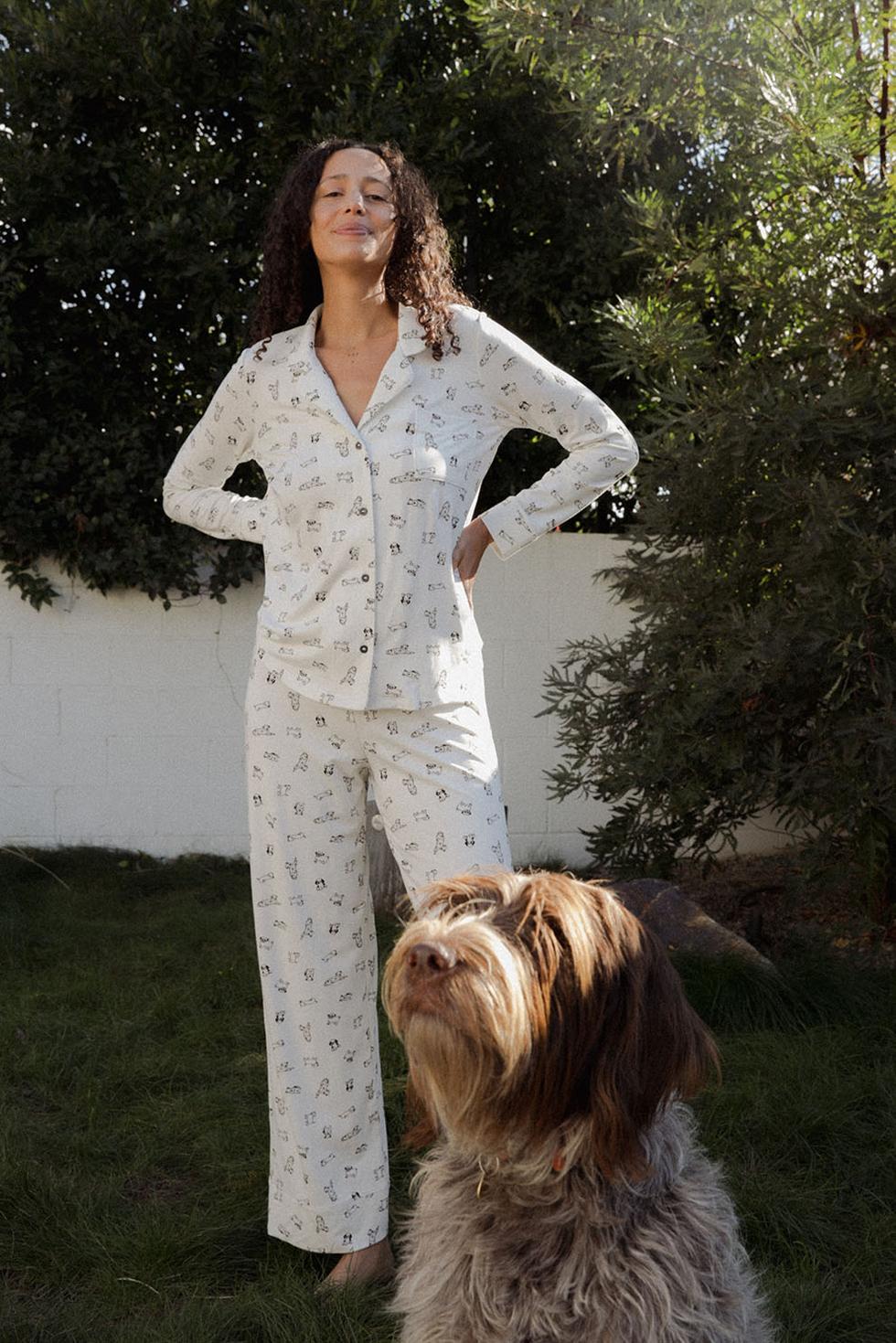 Kenny PJ Pant - Dog Print