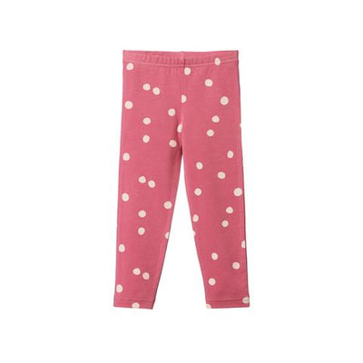 Baby Leggings - Speckle Raspberry Print
