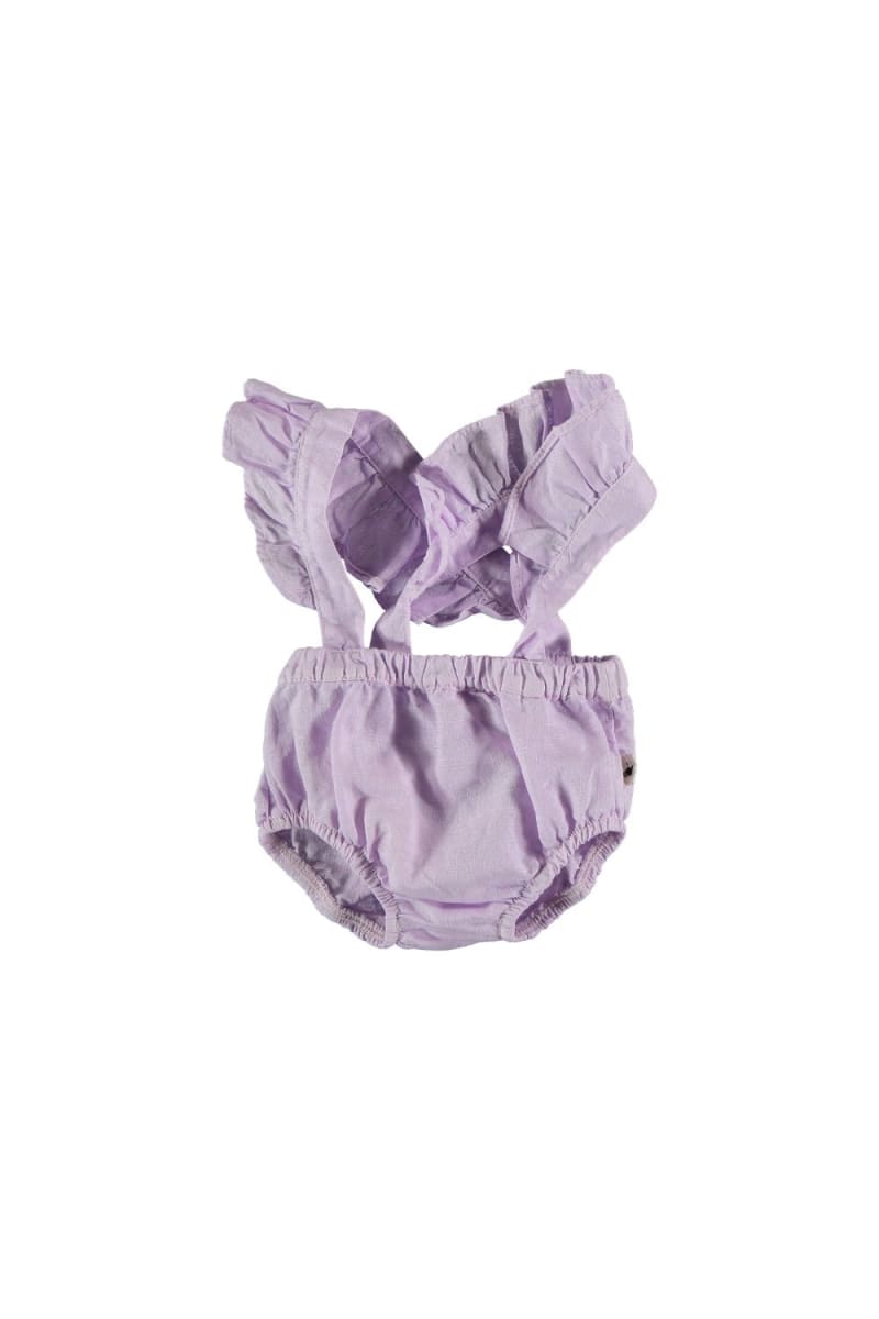 Linen Cotton Baby Bloomers - Mauve