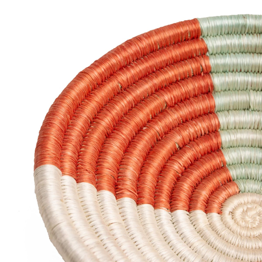 Town Square Woven Bowl - 6" Pinwheel