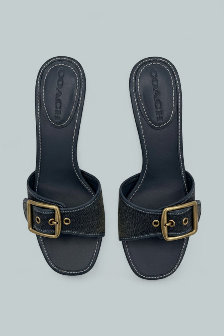 Women's Margot Loved Denim Sandals - Dark Indigo