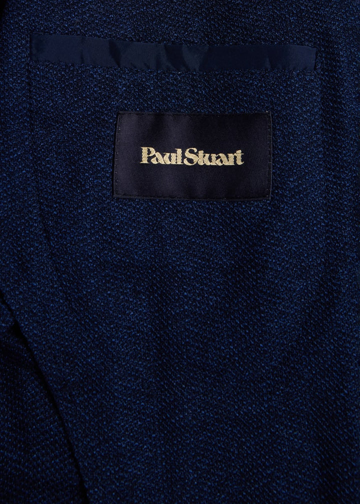 Cotton Jersey Bone Jacket - Navy