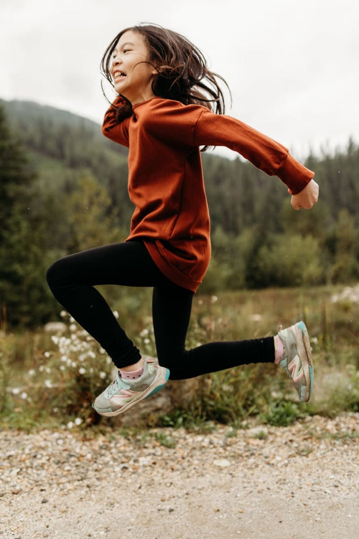 Grow With Me Sweater - Chestnut