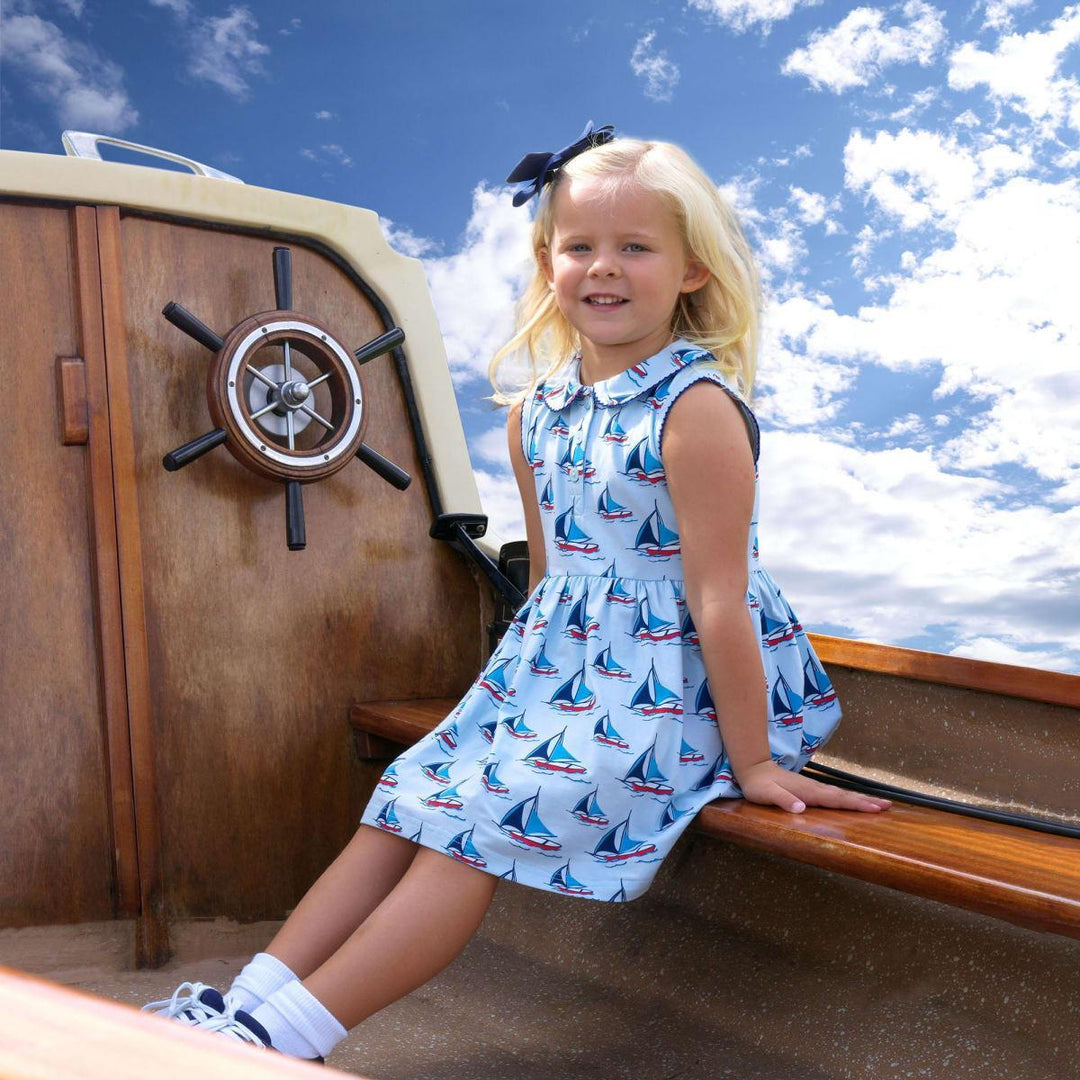 Sailboat Jersey Dress