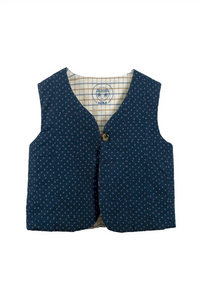 Reversible Vest - Cassis-Coco