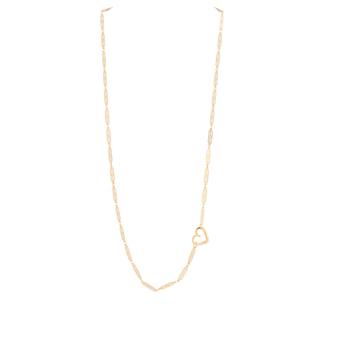 Con Amor Necklace Gold