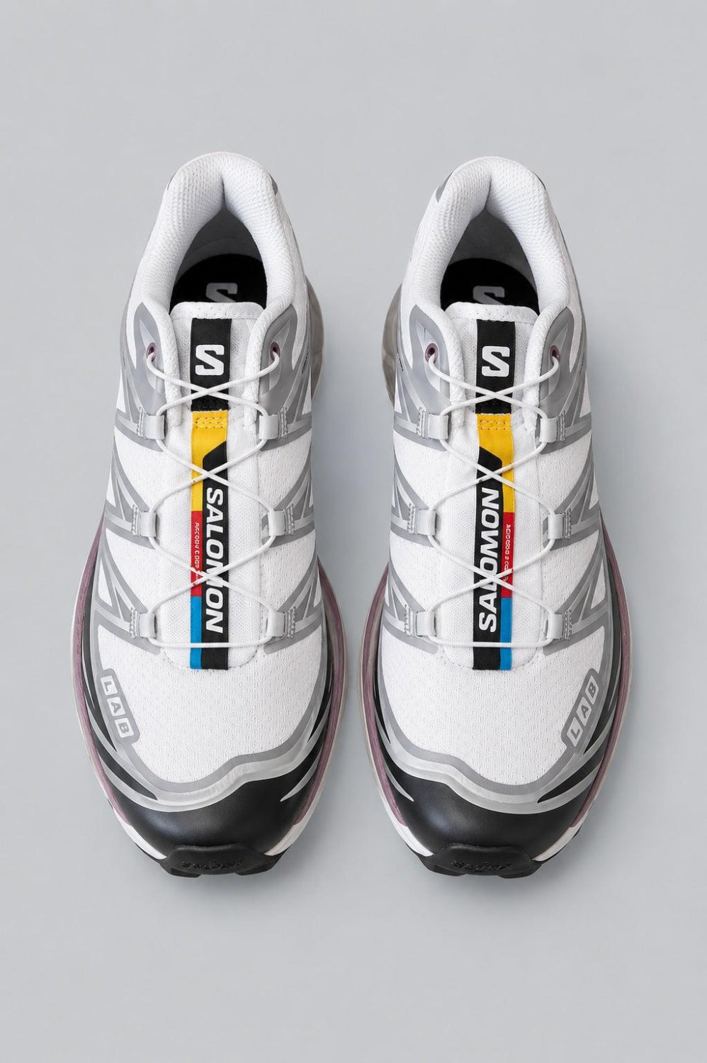 XT-6 - Blanc/Gris/Rose - US W 8/ US M 7 - Sneaker