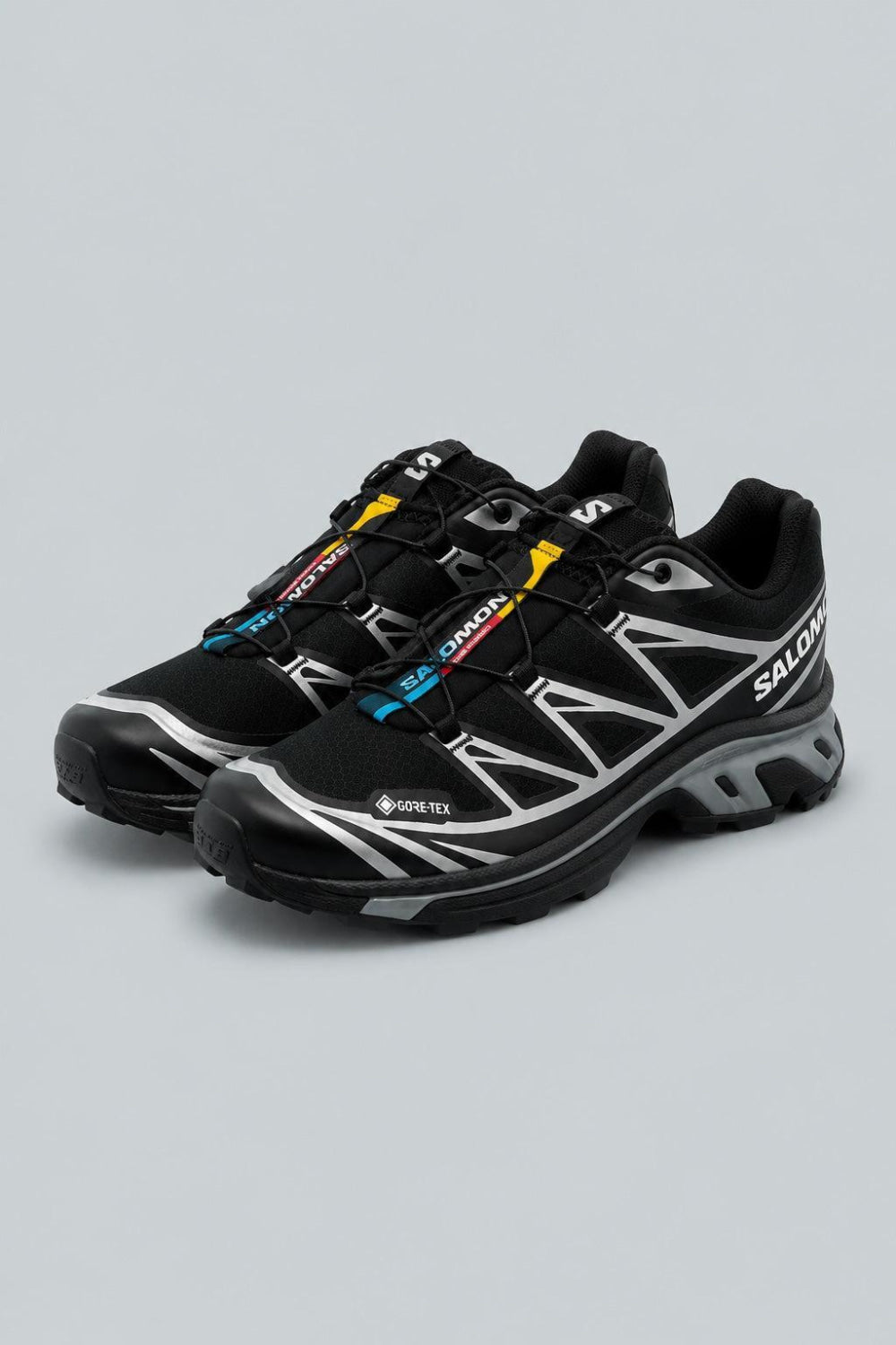 Xt-6 Gortex Black Silver Unisex Hiking - Black - US 9W / US 8M - Sneaker