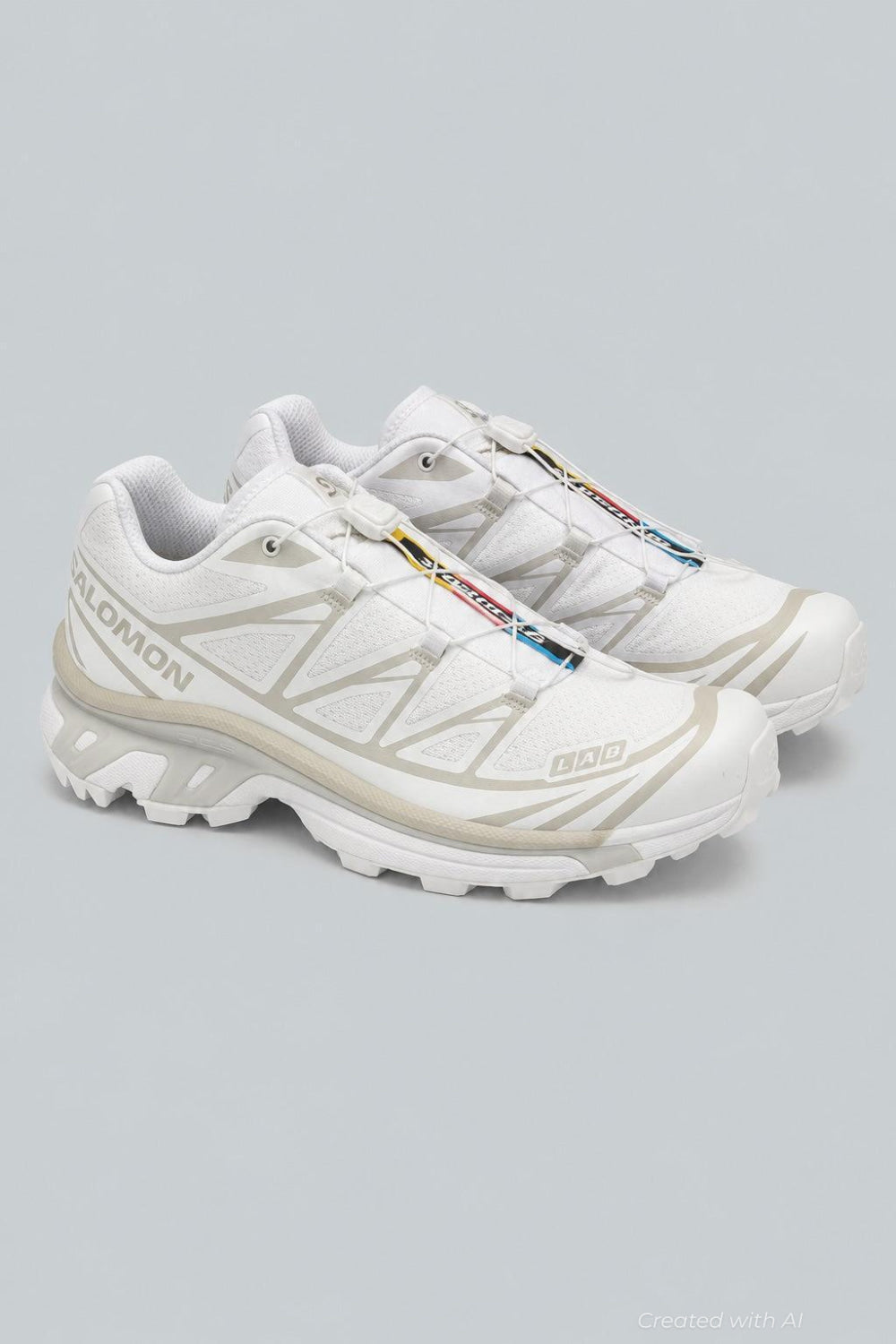 Xt-6 Unisex Hiking Shoes - White - US 8W / US 7M - Sneaker