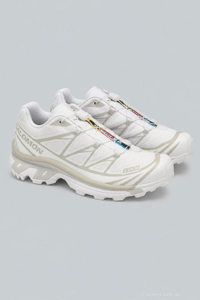 Xt-6 Unisex Hiking Shoes - White - US 8W / US 7M - Sneaker