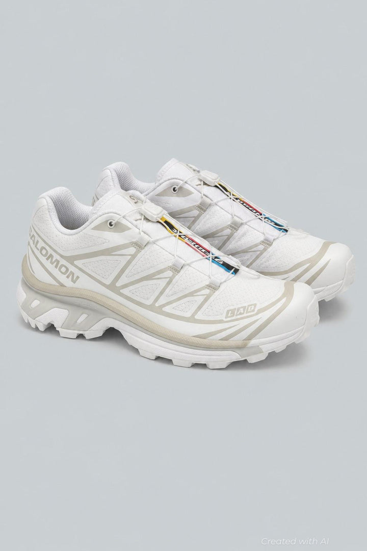 Xt-6 Unisex Hiking Shoes - White - US 8W / US 7M - Sneaker