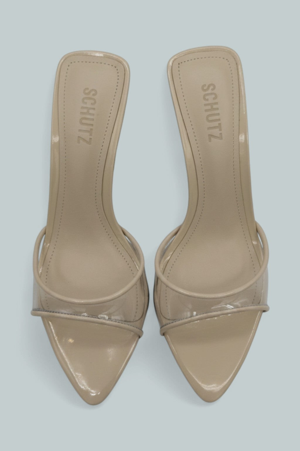 Elodie Vinyl Sandals - Sugar White