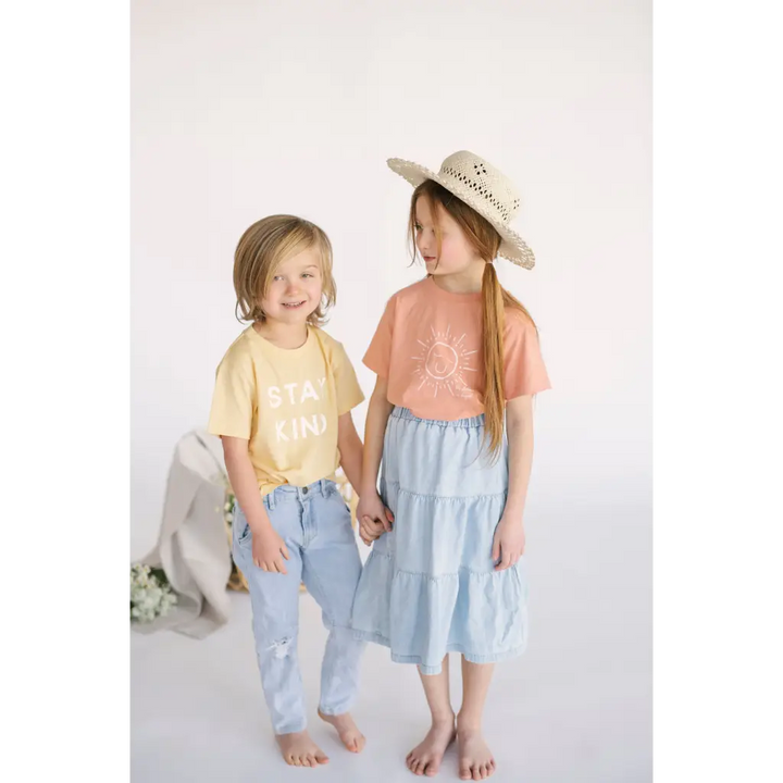 Future is Bright Kid’s Graphic T-Shirt - Muted Clay