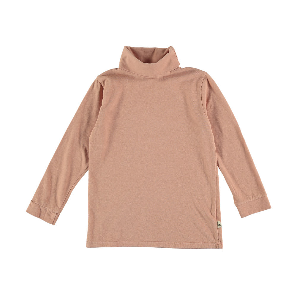 Organic Roll Neck Basic - Pink