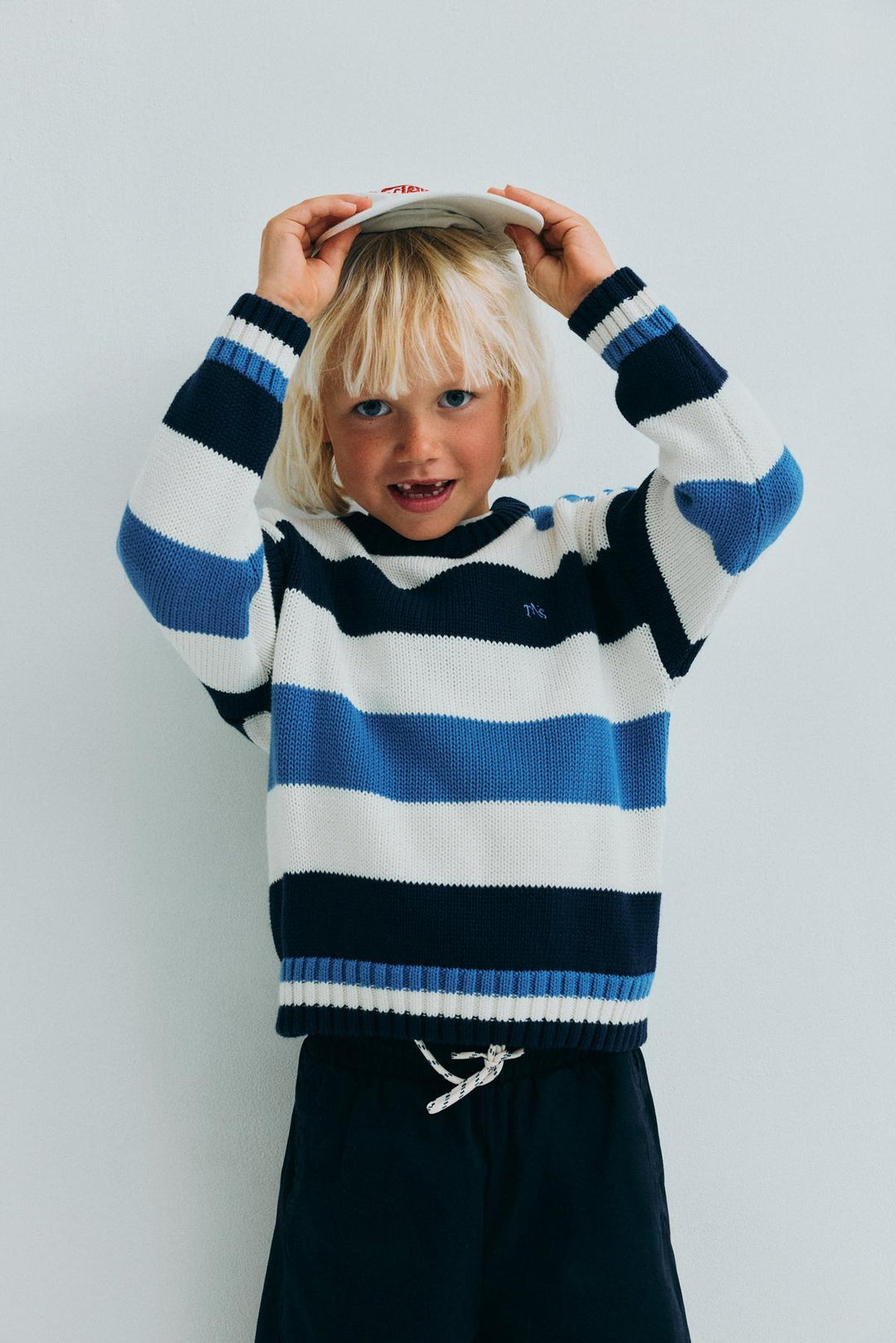 Celosia Jumper Summer Midnight Stripes