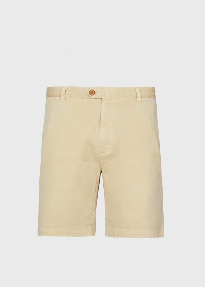 Twill Cotton Walk Short - Khaki