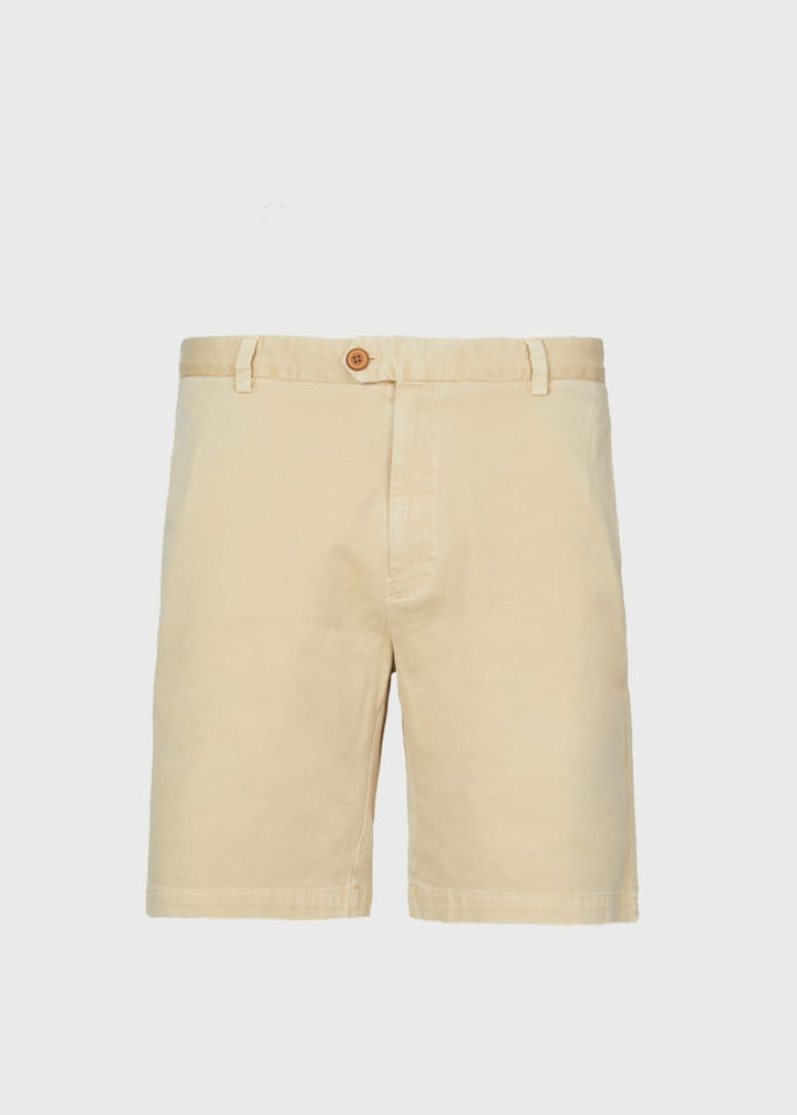 Twill Cotton Walk Short - Khaki