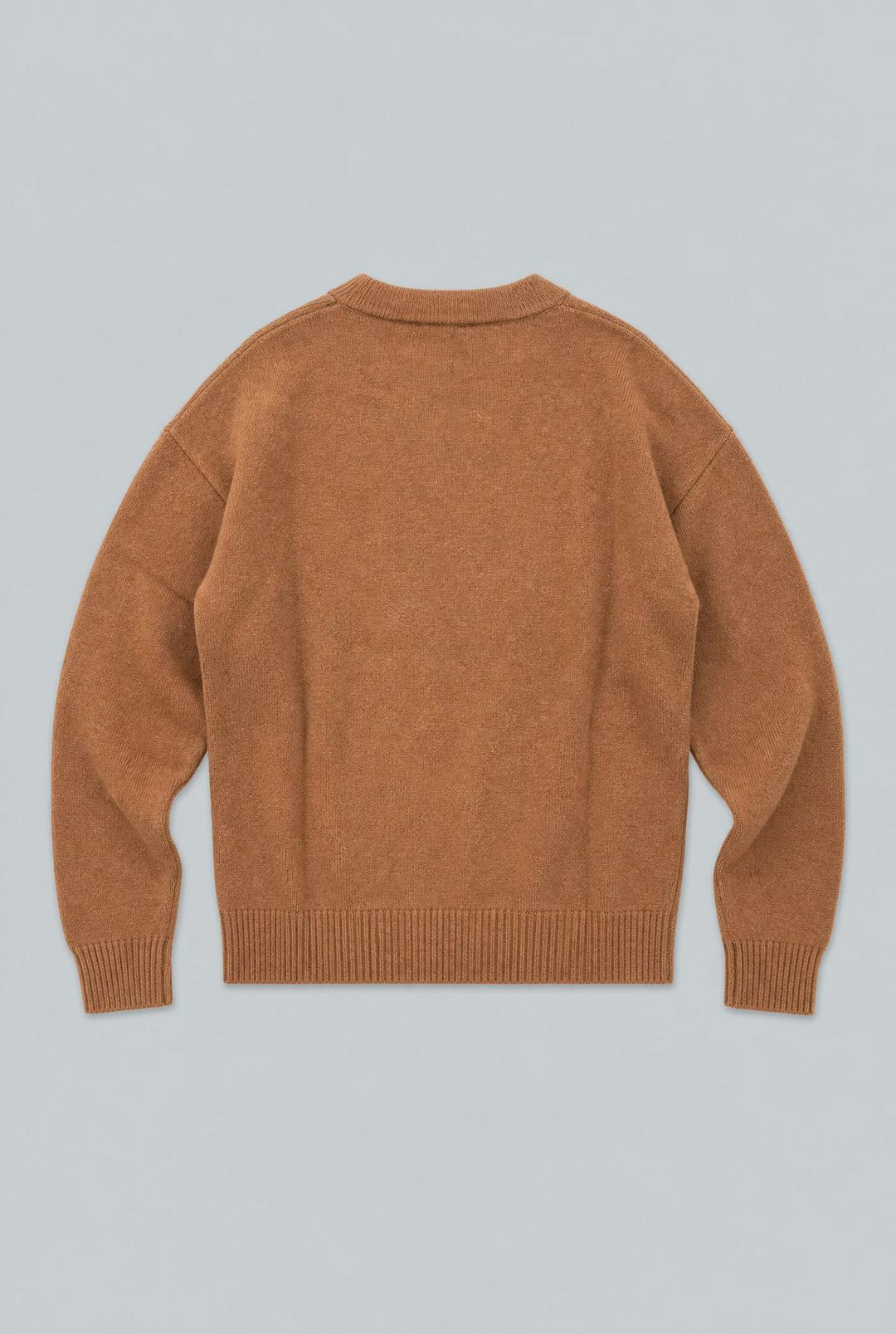 Crew Neck Sweater - Camel