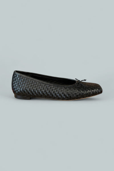 Women's Darla Woven Flats - Black
