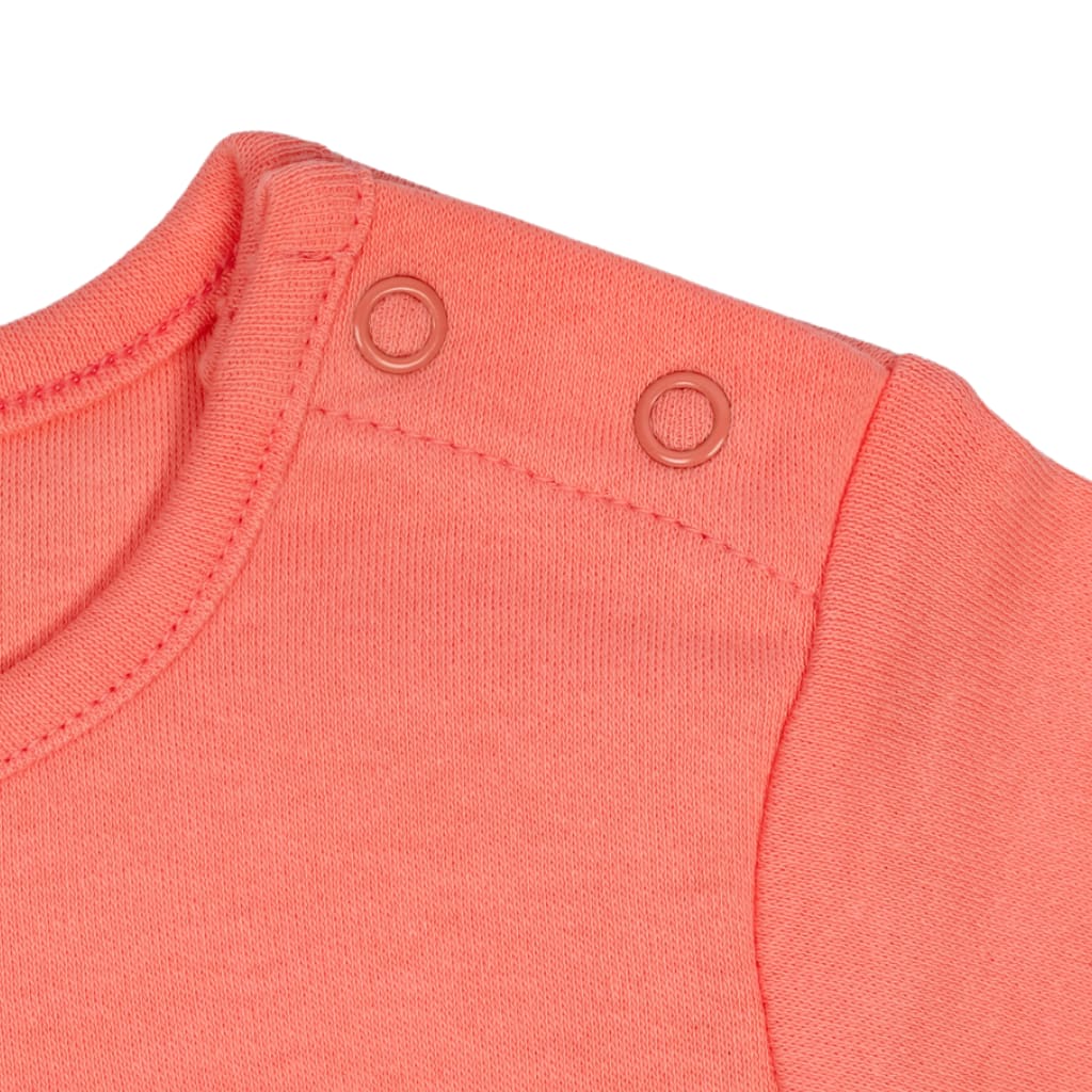 Birdie Interlock Shirt - Peach Pink