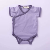 Short Sleeve Lucky Bodysuit - Purple