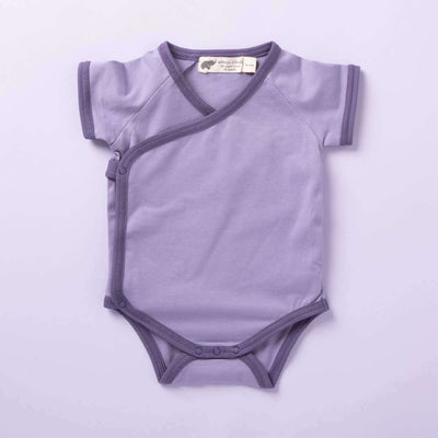 Short Sleeve Lucky Bodysuit - Purple