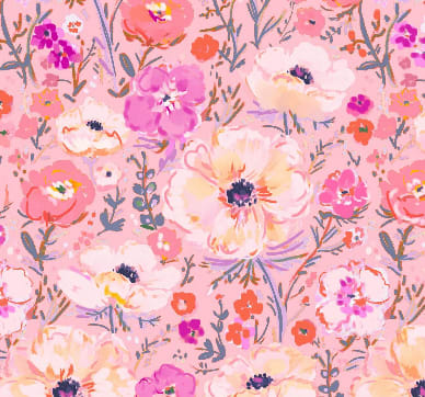 Aura Poplin Dress - Love Is Blooming