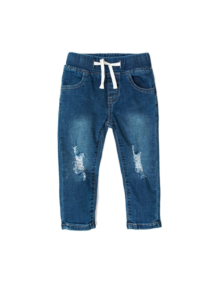 Baby Classic Distressed Denim