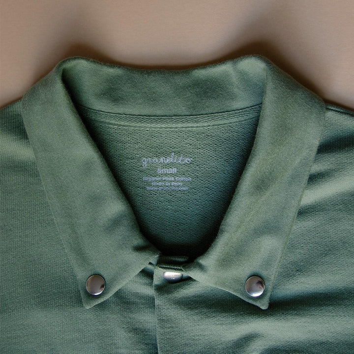 Adult Pima Unisex Jersey Jacket - Green