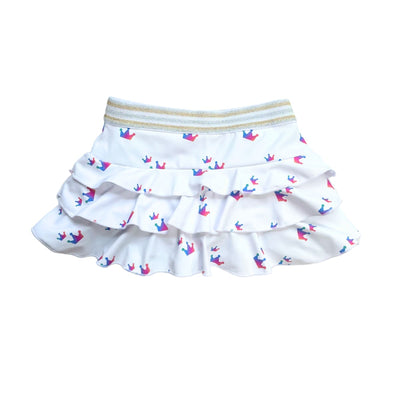 The Queen Of The Court Skirt - White