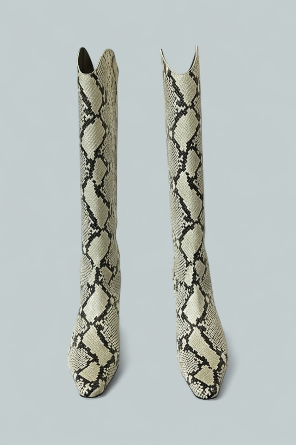 Women's Western Wally Boots - White Snake