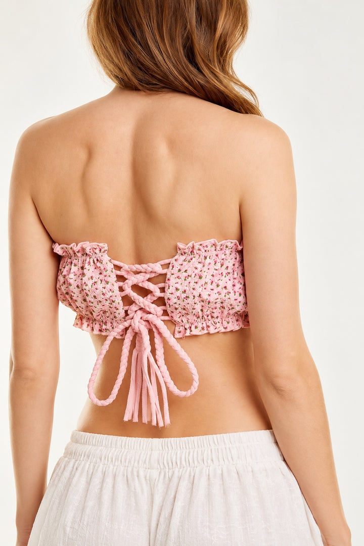 Blossom Tube Top - Pink