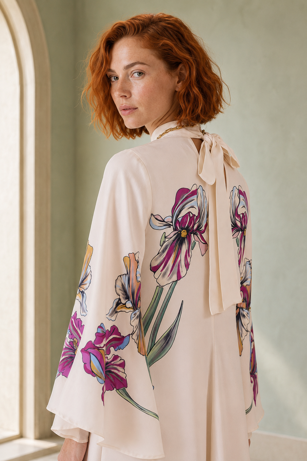 Magnifico Dress - Iris Placée Ivory