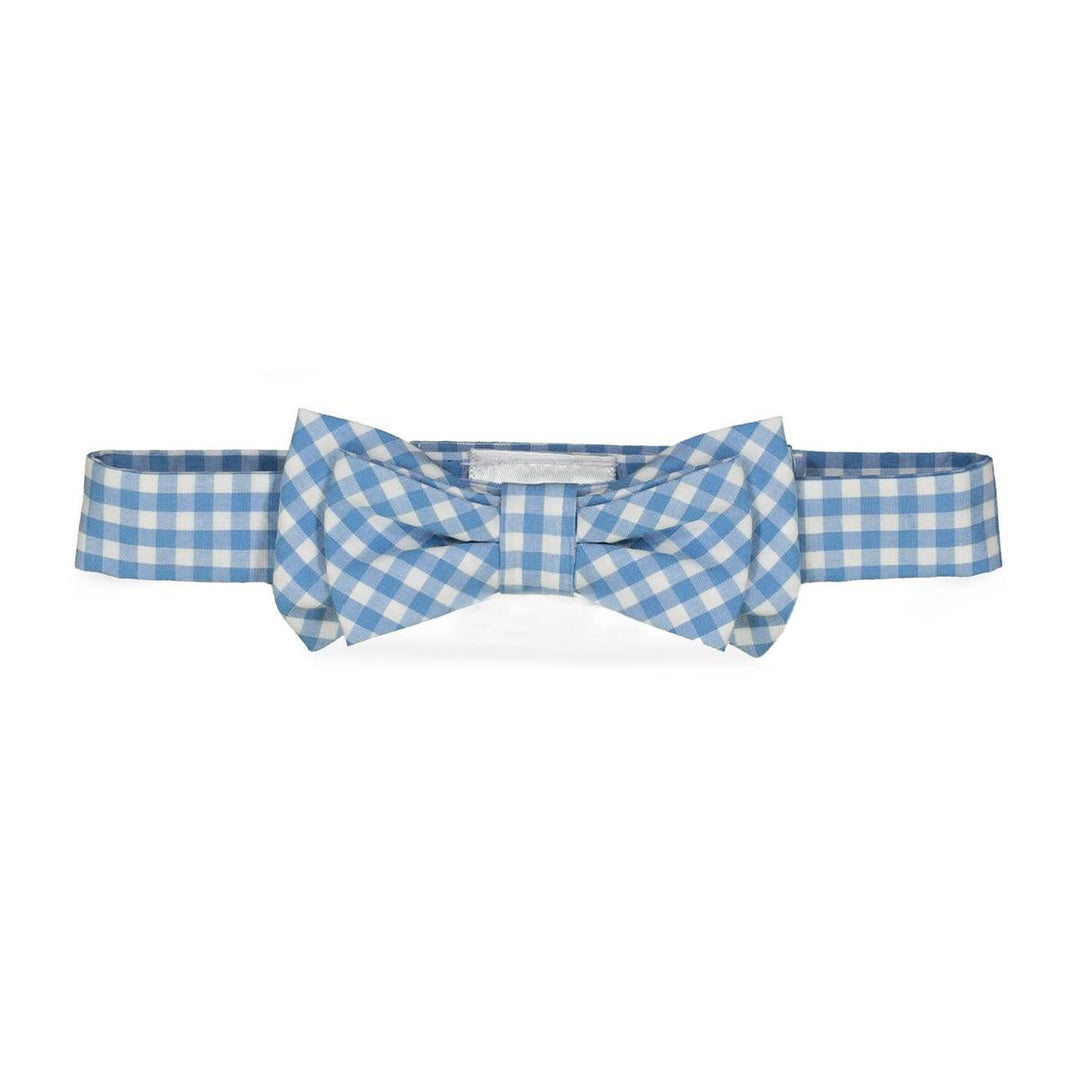 Classic Bow Tie - Blue Gingham