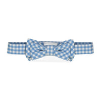 Classic Bow Tie - Blue Gingham