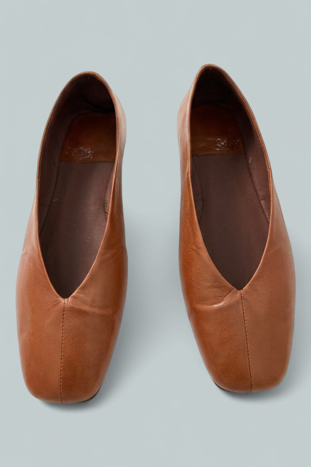 Women's Fathom Square Toe Ballet Flats - Tan