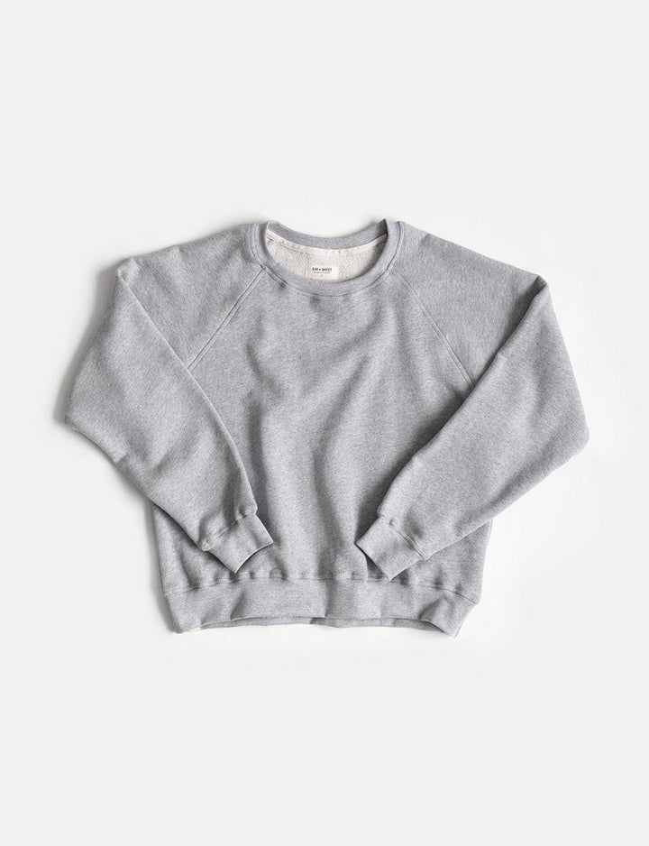 The Women's Crew Sweatshirt - Heather Grey