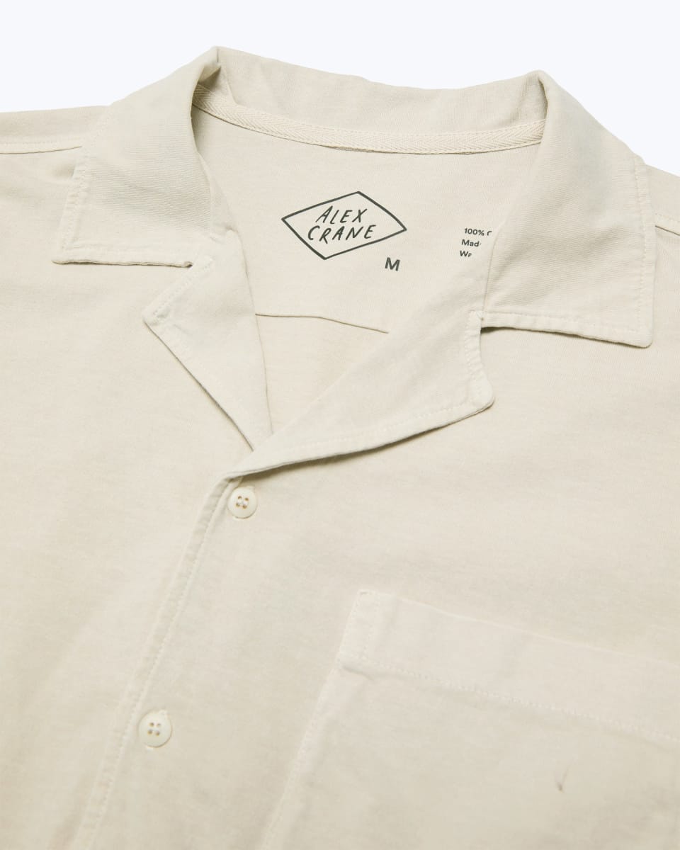 Featherweight Caza Camp Shirt - Cream