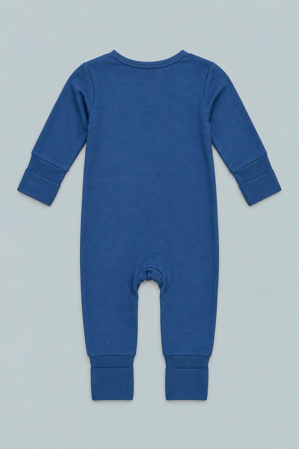 Convertible Romper - Blue Titan