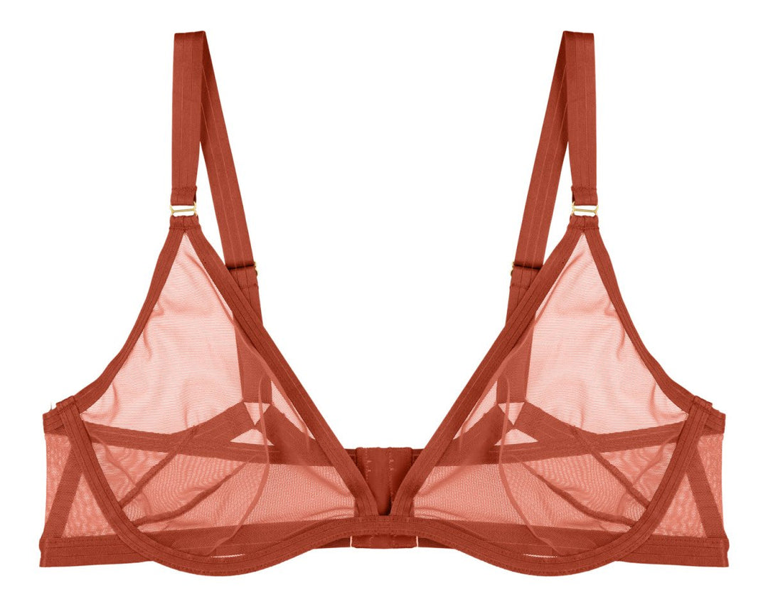 Follow Your Desires Plunge Bra - Sienna