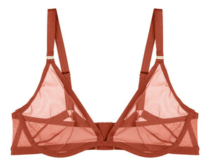 Follow Your Desires Plunge Bra - Sienna