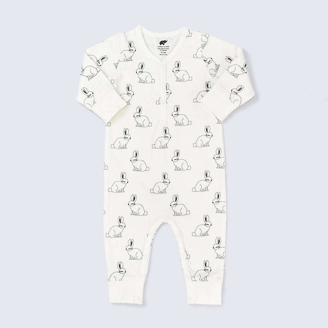 Out and About Romper - Bunny Love